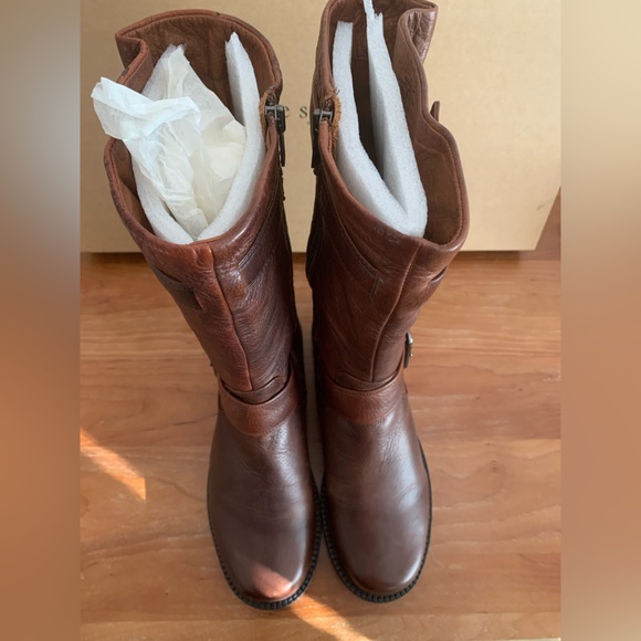 Gentle Souls by Kenneth Cole Buckled Up Leather Boots (Size 8.5) - Picture 5 of 8